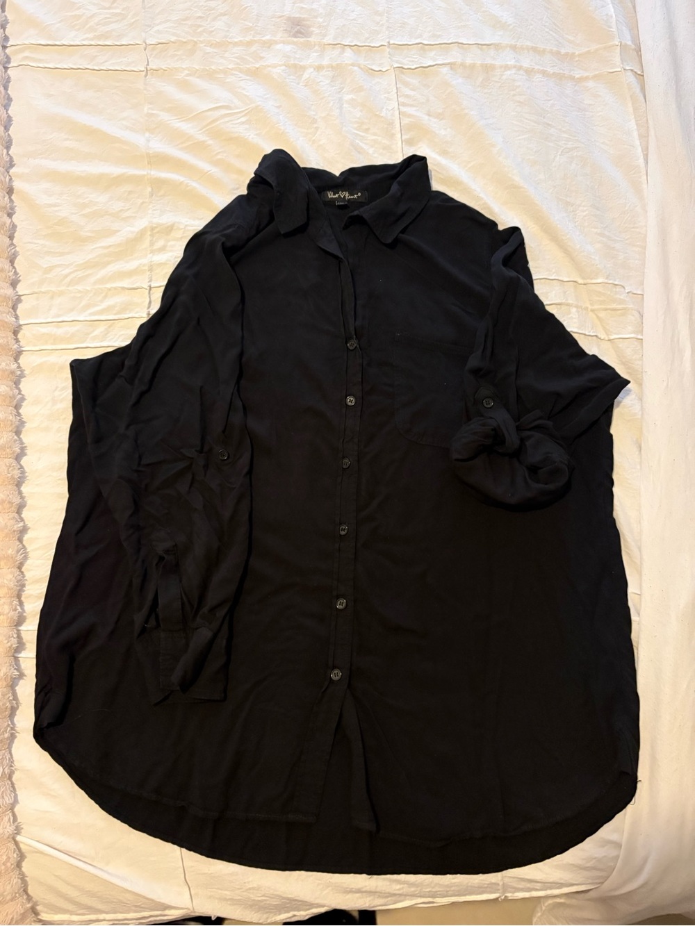 Black Button-Up Shirt